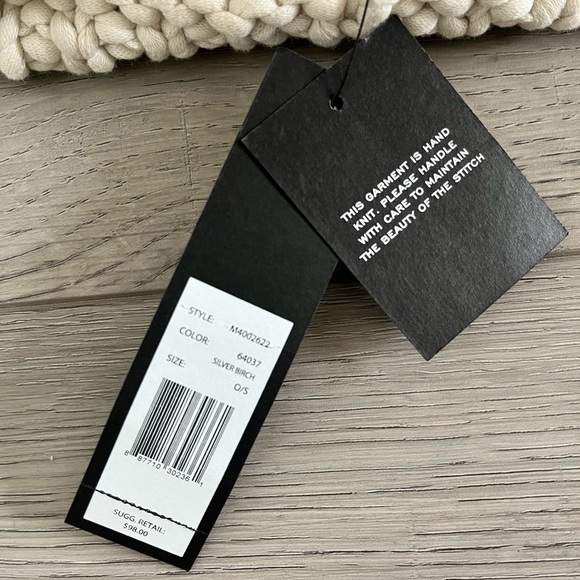 NWT Marc By Marc Jacobs Hand Knit Beanie - Picture 4 of 8